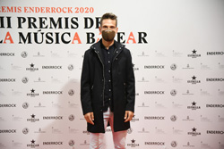 El photocall dels III Premis Enderrock de la Música Balear 2020 al Teatre Xesc Forteza de Palma 
